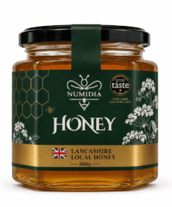 Numidia Lancashire Local Honey 500g – Great Taste 2026 1-Star Award Winning British Honey