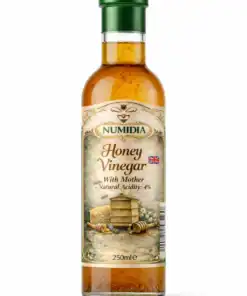 Numidia Honey Vinegar 250ml – raw, unfiltered honey vinegar with the mother, made from pure British honey.