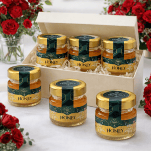 Wedding Honey Gift Set – Numidia Small Honey Jars